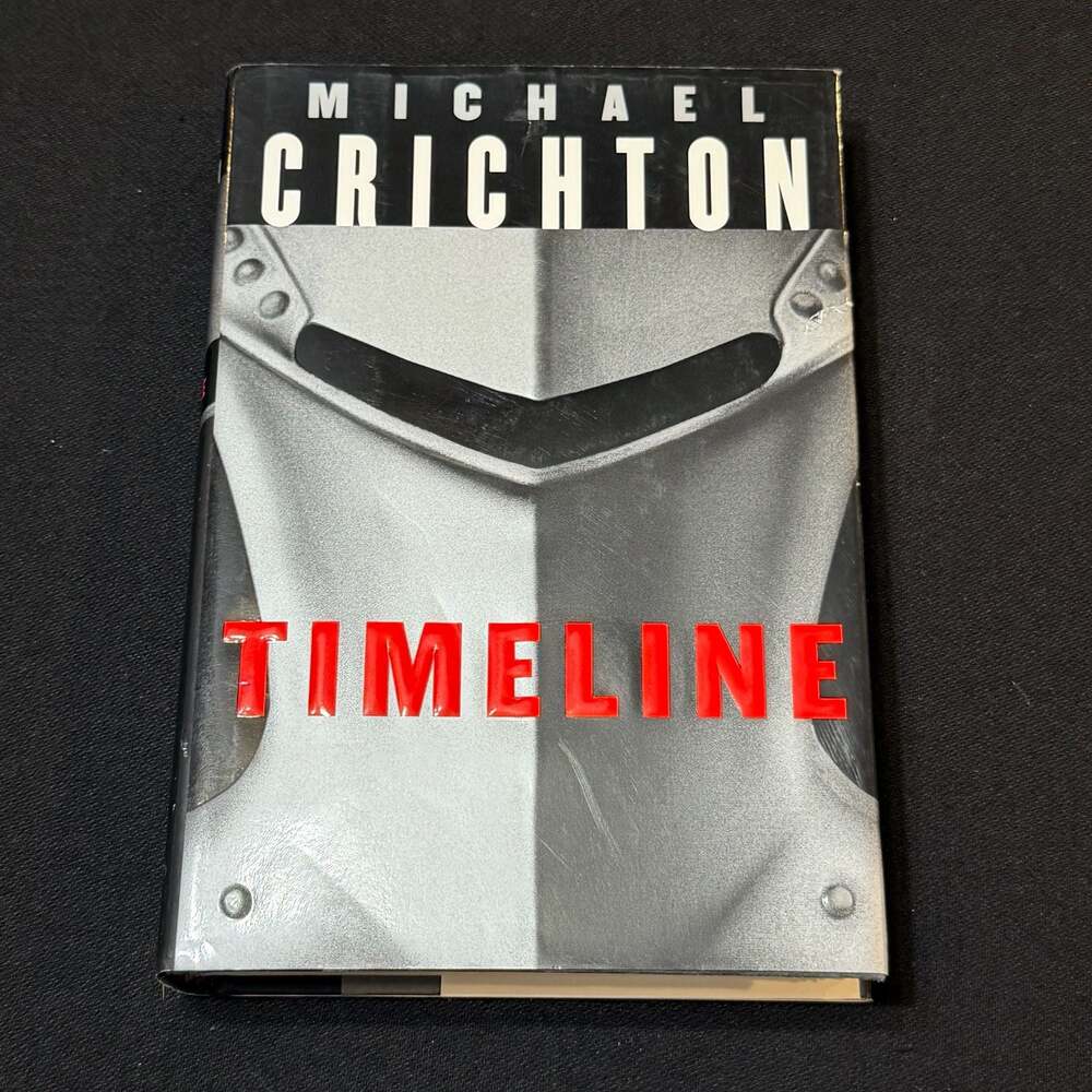 Timeline by Michael Crichton, 1999 First Trade Edition Hardcover